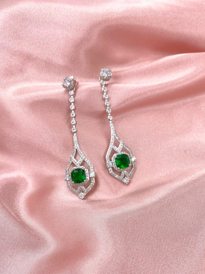 Aretes Alba Esmeralda CA114