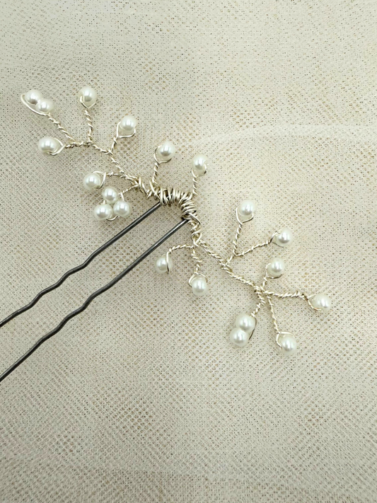 Hair pin perlas mini