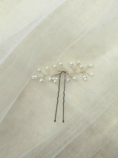 Hair pin perlas mini